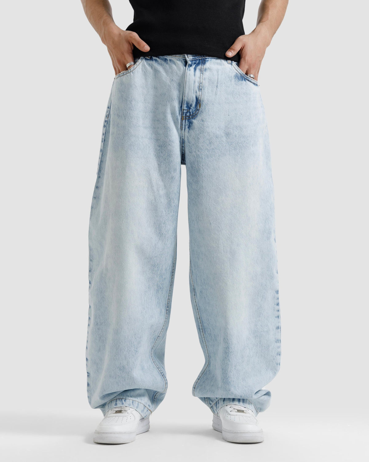Pack of 3 -  BR — BRAND Pants™ Premium Baggy Jeans